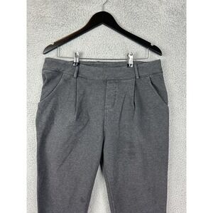 Lululemon Pants Womens Small Gray Tapered Ankle Trouser Zip Pockets Stretch Mens